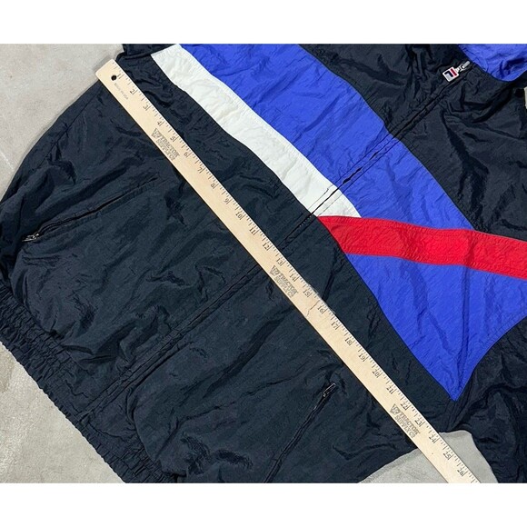 Vintage FILA Jacket Mens Medium 90s Track Windbreaker Colorblock Streetwear Zip - Picture 8 of 11